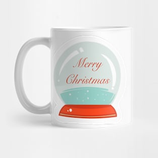 Snow globe merry Christmas Mug